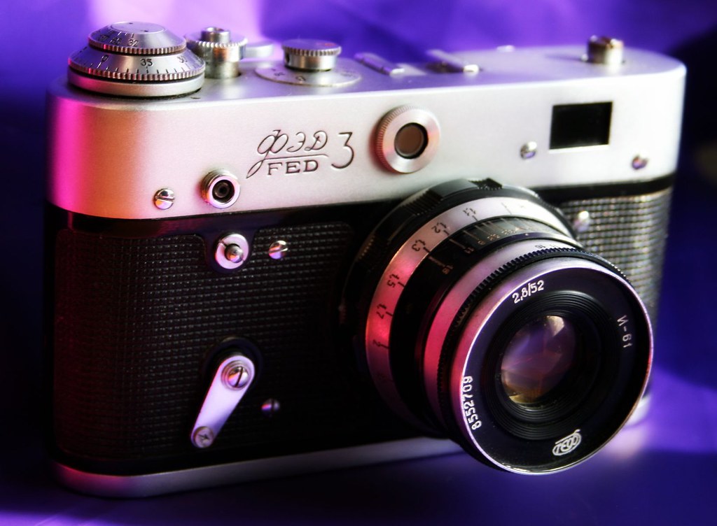 New Camera It's a USSR antique camera , a Fed 3 . It's fro… Flickr