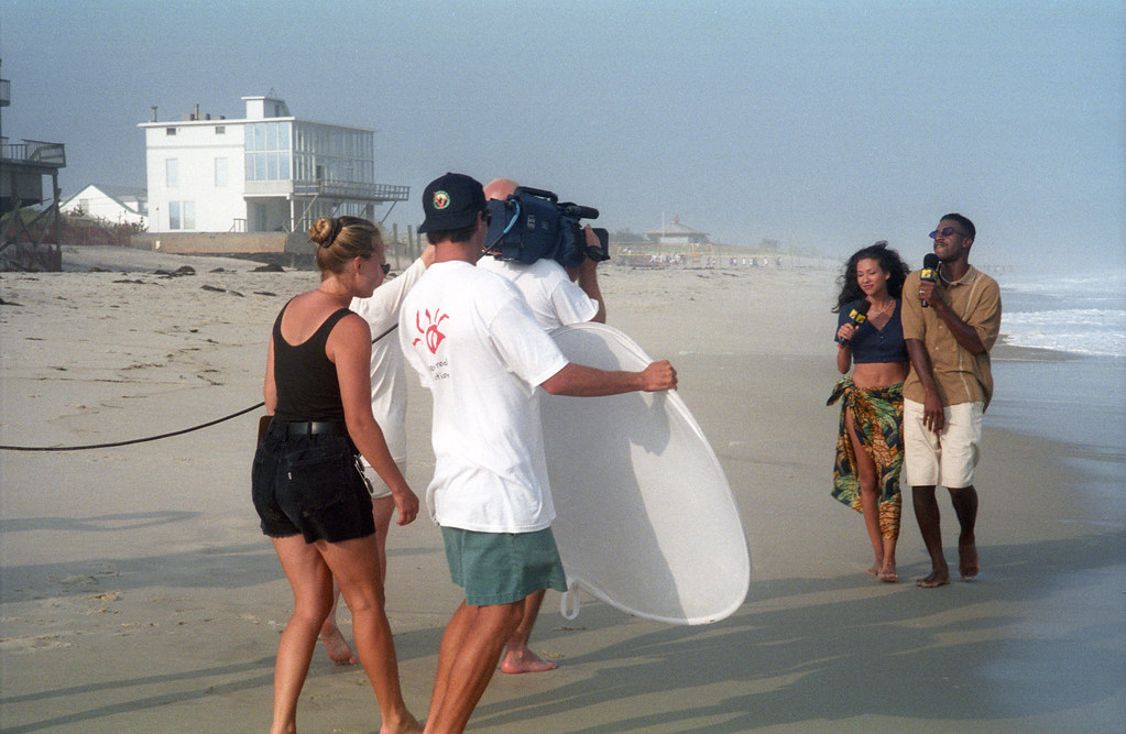 MTV Beach House Bill Bellamy and Idalis doing their VJ dut… Flickr