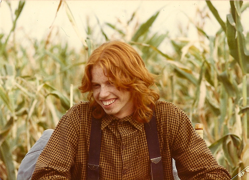 Courtney Gains On The Set Of Stephen King's Children Of The Corn a