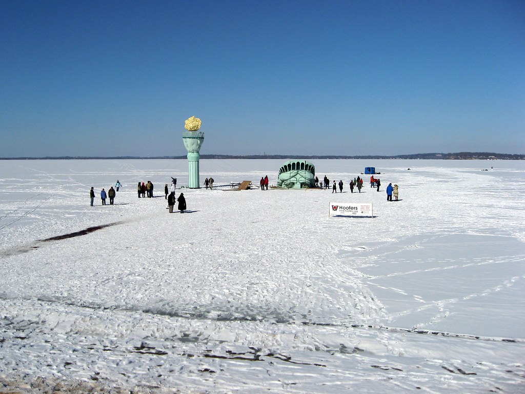 Lady Liberty Lady Liberty returns to Lake Mendota for Hoof… Flickr