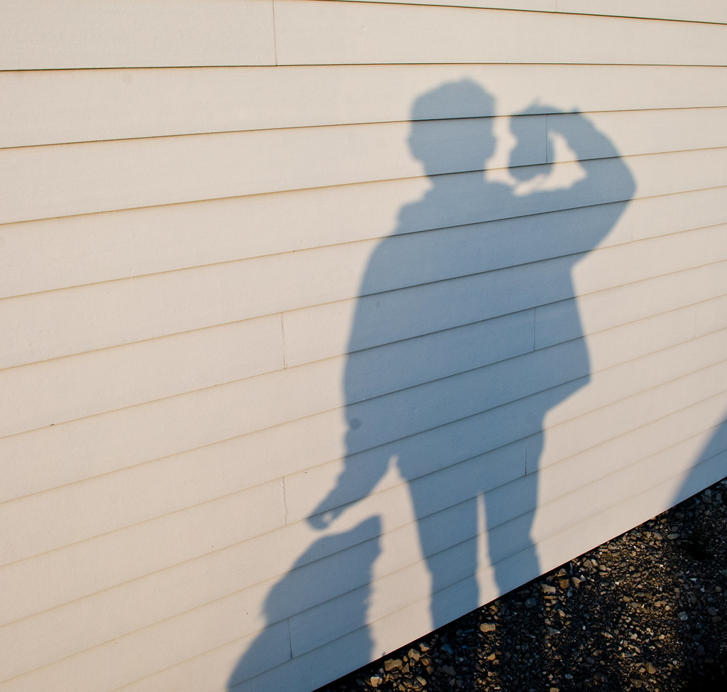 me and my shadow maggie's helpful with this project. Aiko, Thomas & Juliette+Isaac Flickr