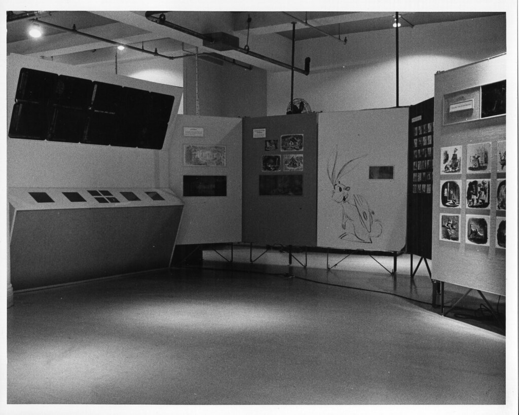 The Art of Animation exhibit photo 1958 Dan Goodsell Flickr