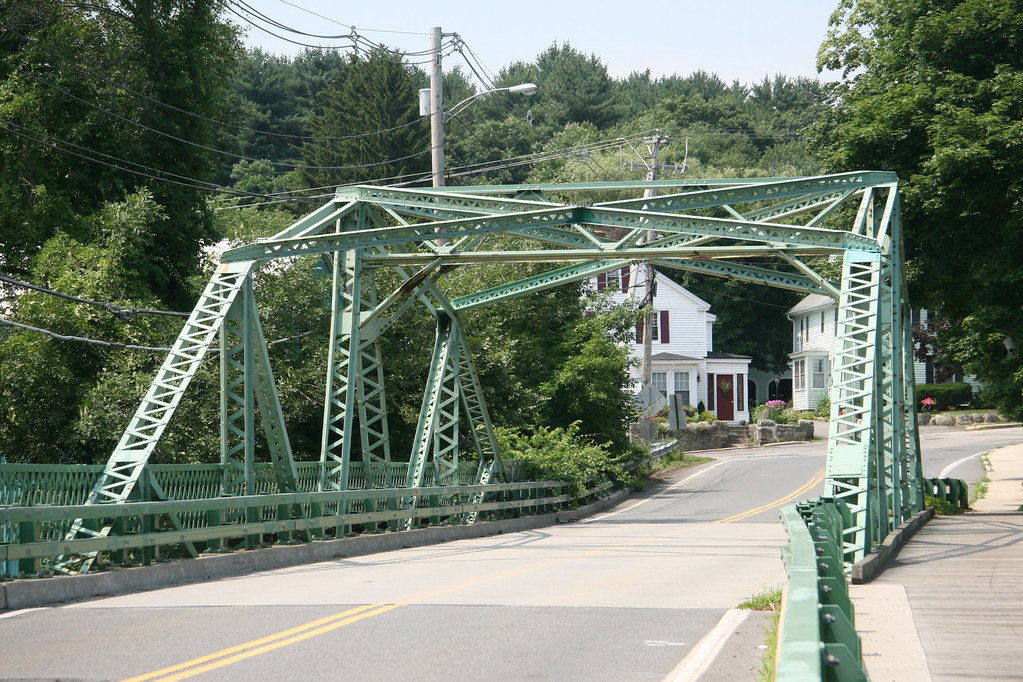 Amesbury bridge Truss bridge in the scenic town of Amesbur… Rick