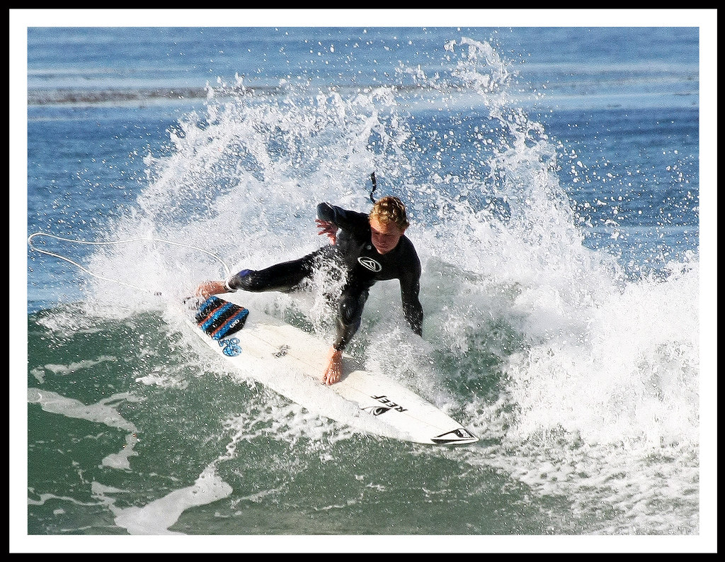 Surfing Solana Beach California 2 this is close to whe… Flickr