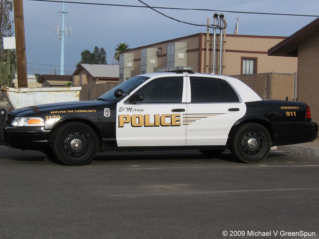 El Mirage Police El Mirage Police vehicle parked at the st… Flickr