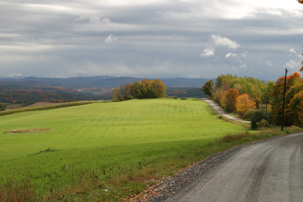 Natural Green A dirt road in North Danville, Vermont, USA Ben