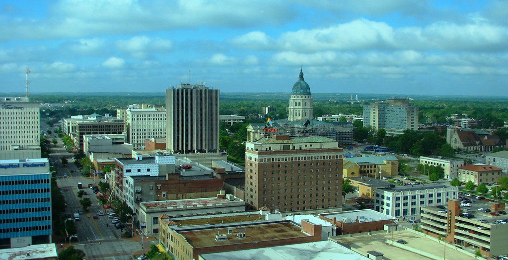 Downtown Topeka, Kansas View from the "Top of the Tower"… Flickr