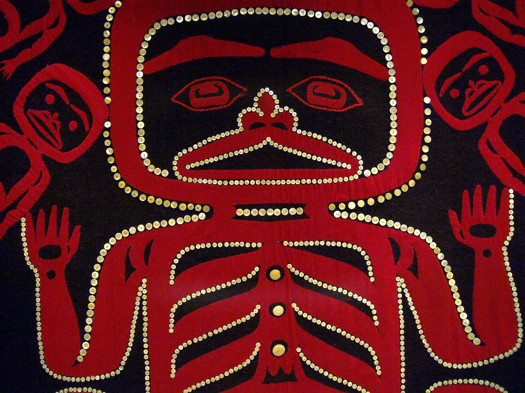 Kagani Haida button blanket a photo on Flickriver