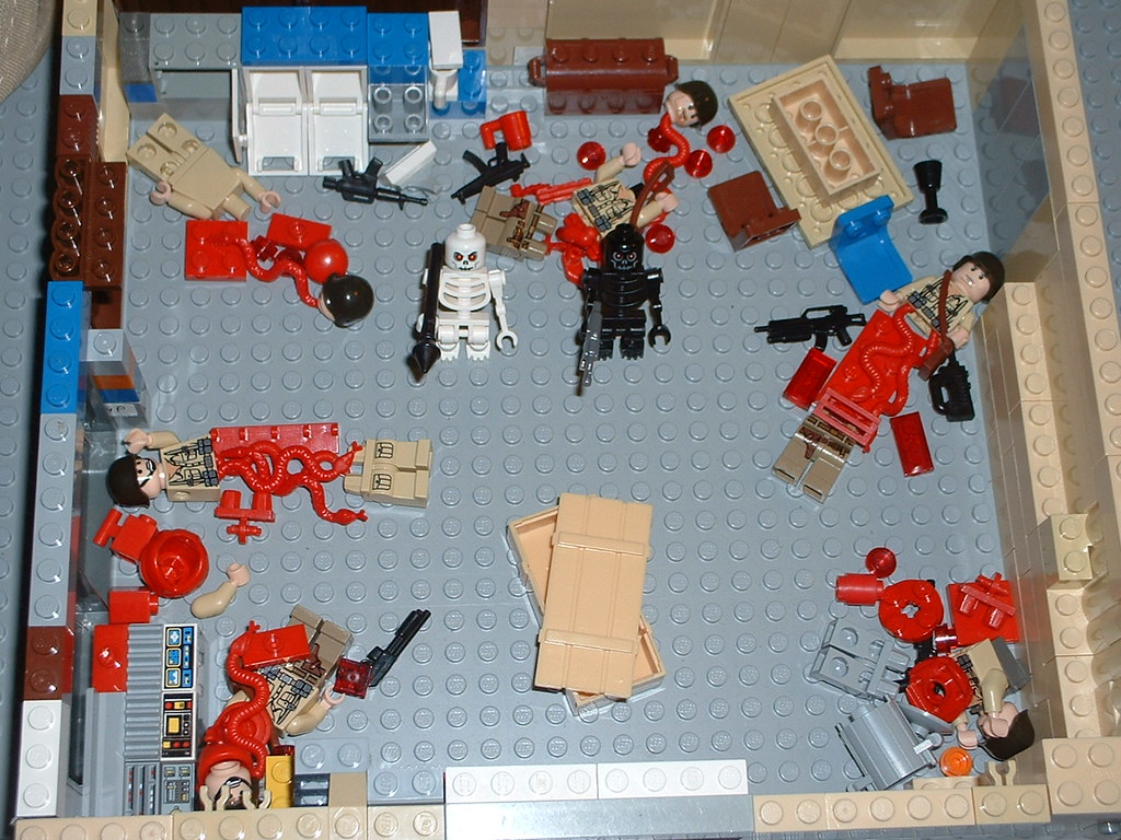 Lego gore Halloween contest entery Mr. Ballinger Flickr