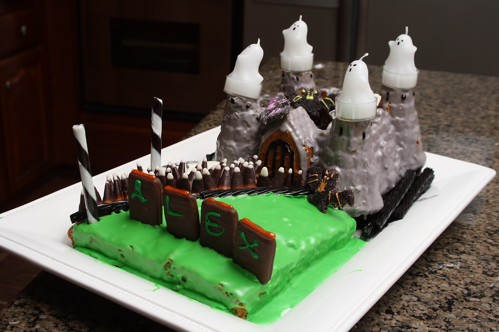 Haunted Cake side view Our Whole Family Flickr