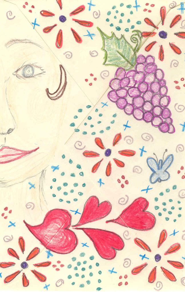 envelope art I send cards to prison inmates with my own co… Flickr