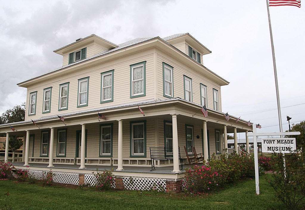 Fort Meade Historical Museum The first school house in For… Flickr
