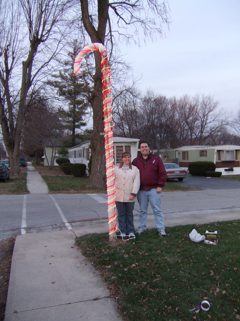 13foot candy cane 13foot candy cane in the afternoon. 28bytes
