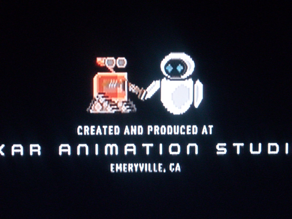 WALLE and EVE. 'taken from the end of the credits after W… Flickr