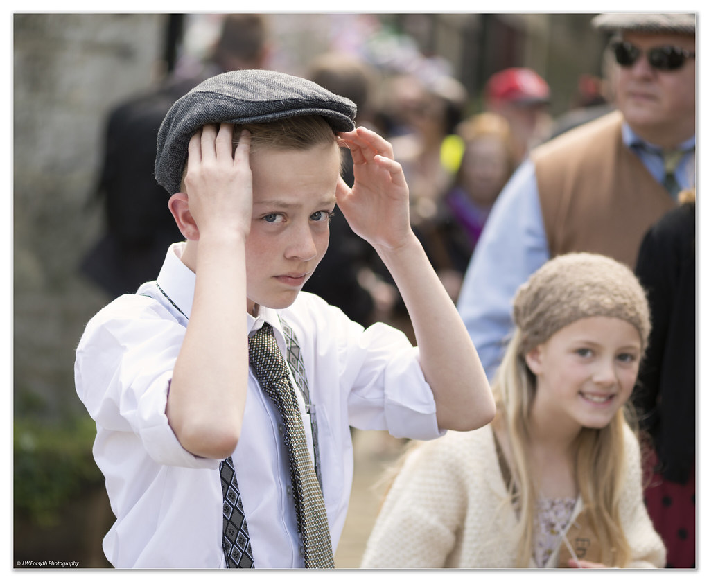 Itchy hats Haworth 40's weekend 2015 Jim Forsyth Flickr