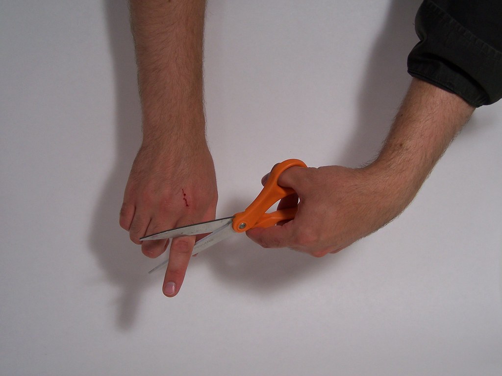 You can cut your finger off If you have a fear of double d… Flickr