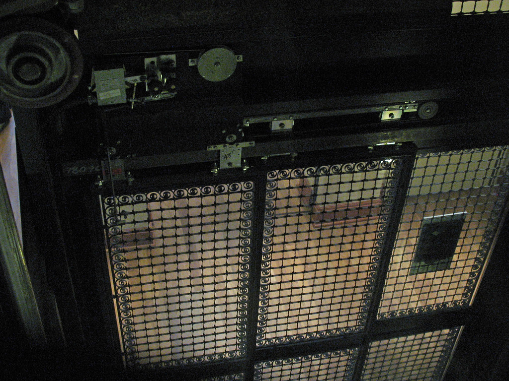 Sugar House Elevator Nice old cage elevator in the Sugar H… Flickr