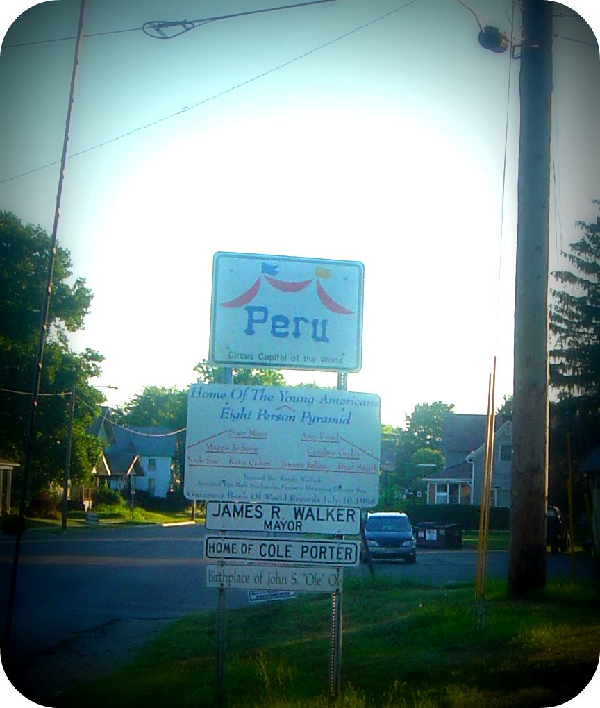 Peru, Indiana Circus Capital of the World! For real! Troy Tolley