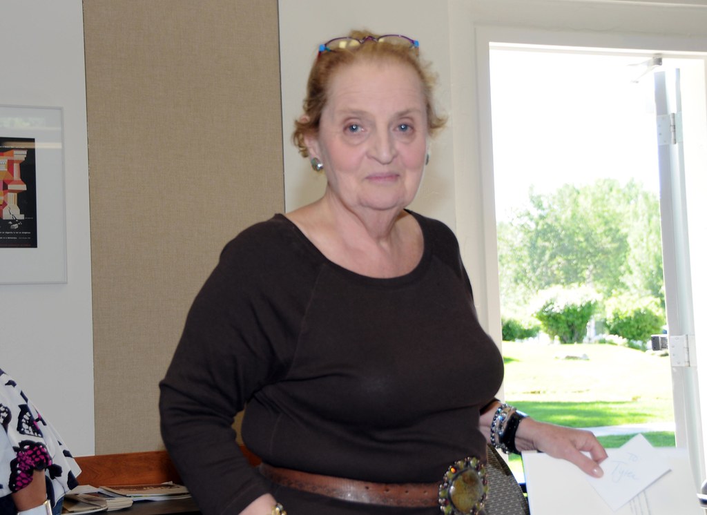 Madeleine Albright Former Secretary of State Madeleine Alb… Flickr