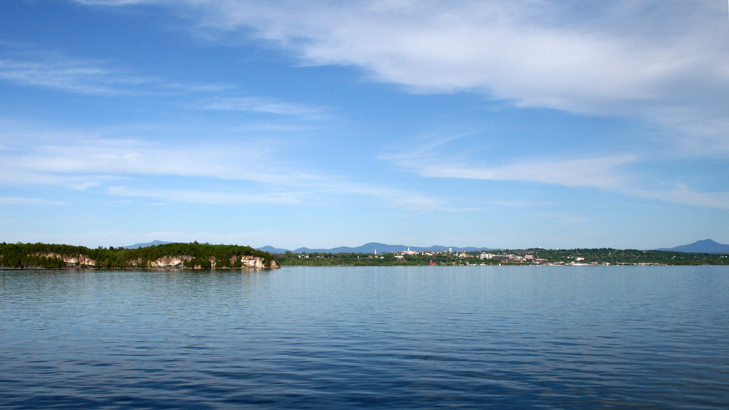 Lake Champlain 5 Lake Champlain Ferry; Port Kent, NY Bur… Flickr