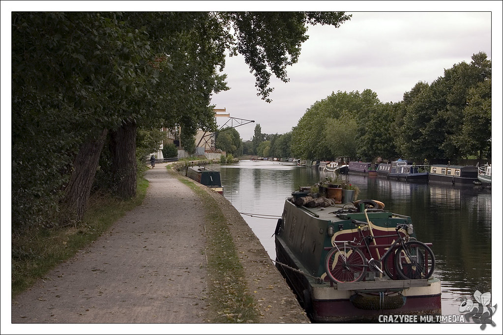 Canal Boat & Bike Walthamstow Marshes Canal Walk CrazyBee Flickr