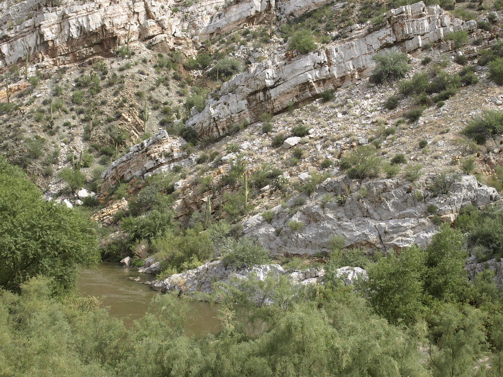 Gila River, Arizona Taken NE of Winkelman, Arizona where t… Flickr