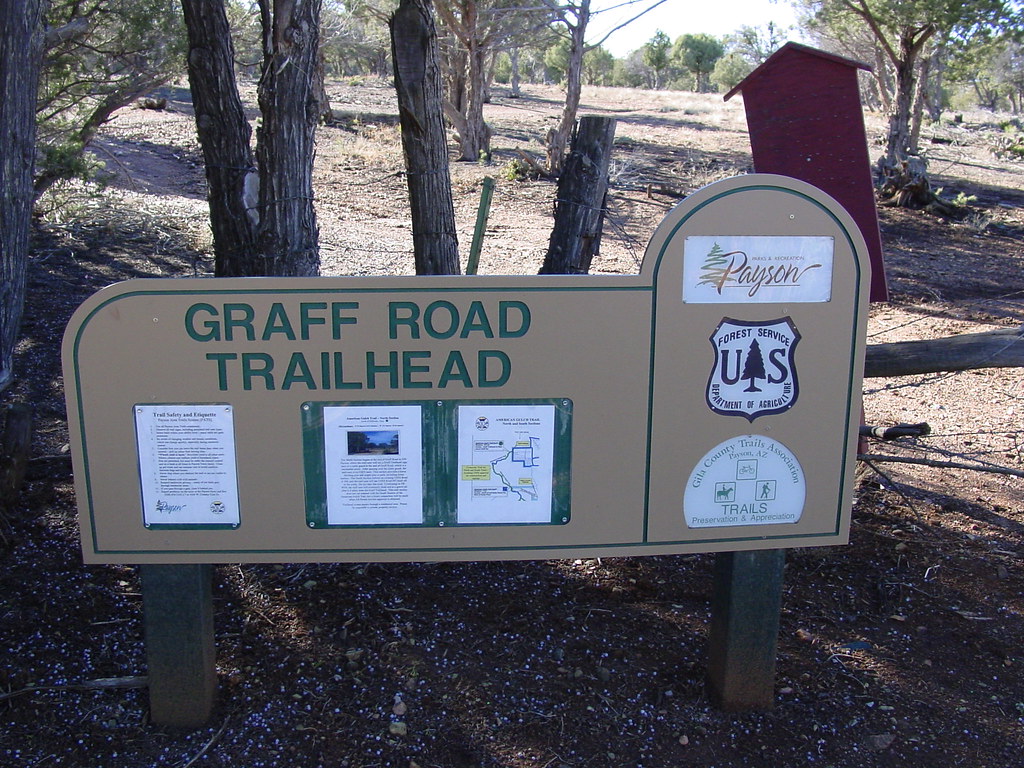 Graff Road Trailhead in Payson Arizona The beginning of hi… Flickr