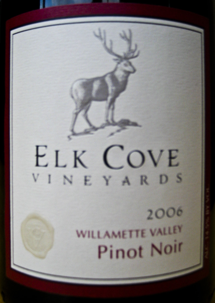 Elk Cove Vineyards Pinot Noir (2006) Willamette Valley Ore… Flickr