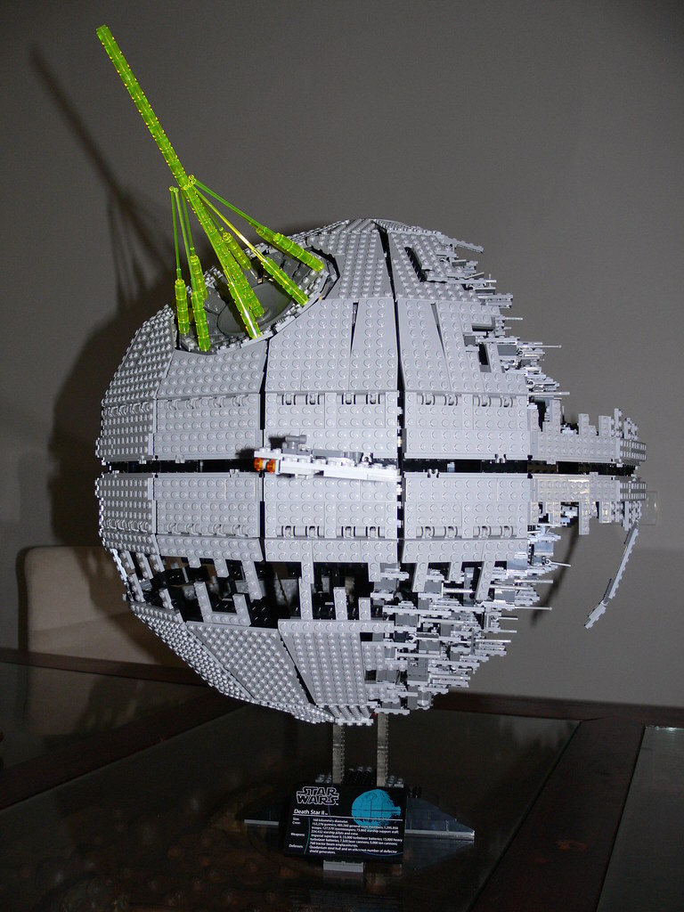 Star Wars Lego Death Star The completed Star Wars Death St… Flickr