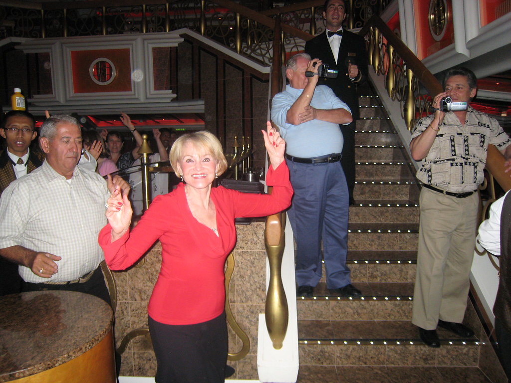 On board Carnival Valor Cruise Ship Barb and Bill Day