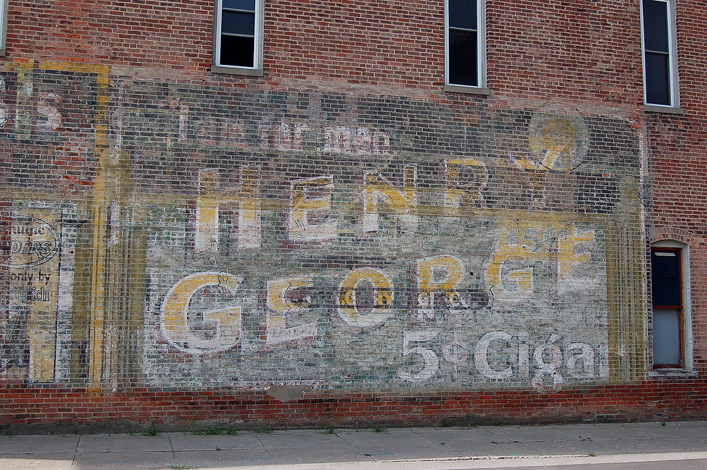 Indiana, Sheridan, Henry Cigar (16,003) The wall ad… Flickr