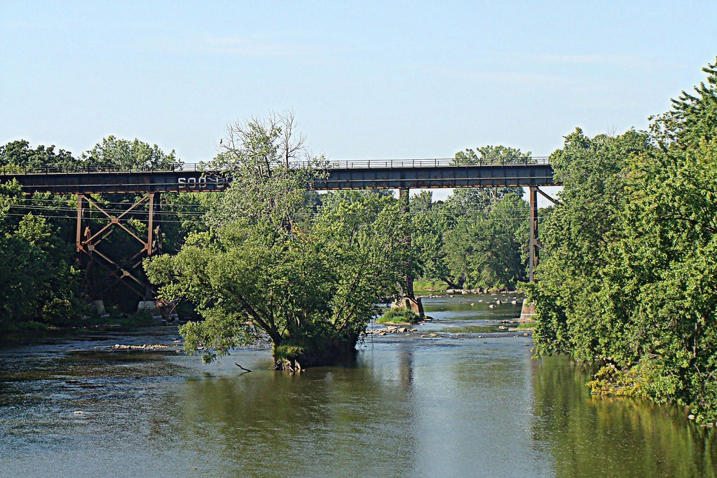 Rockford, Minnesota Old Soo Line train bridge over the Cro… Flickr
