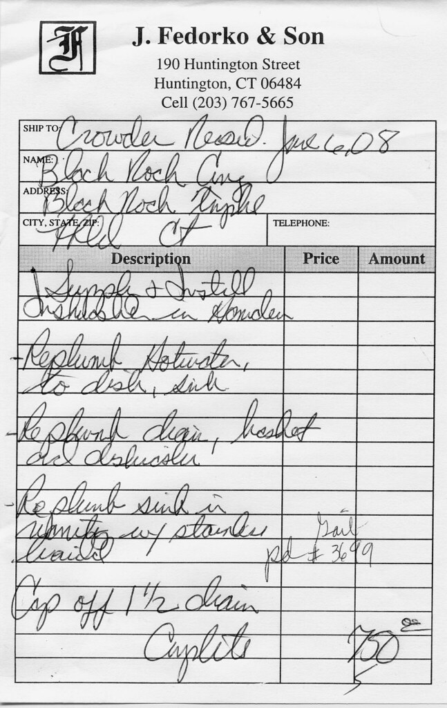 Crowder plumber bill paid to doug fedorko by gail robert_crowder