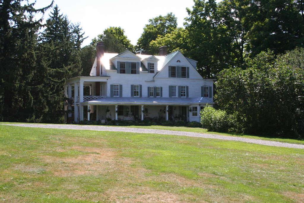 Manor house at Clausen Farm Sharon Springs, NY. This is th… Flickr