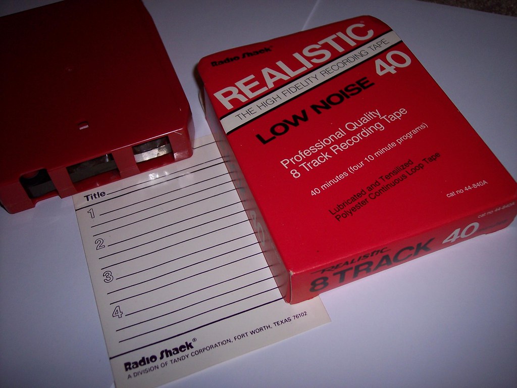 8Track Cartridge (Blank Realistic/Radio Shack) Brand ne… Flickr