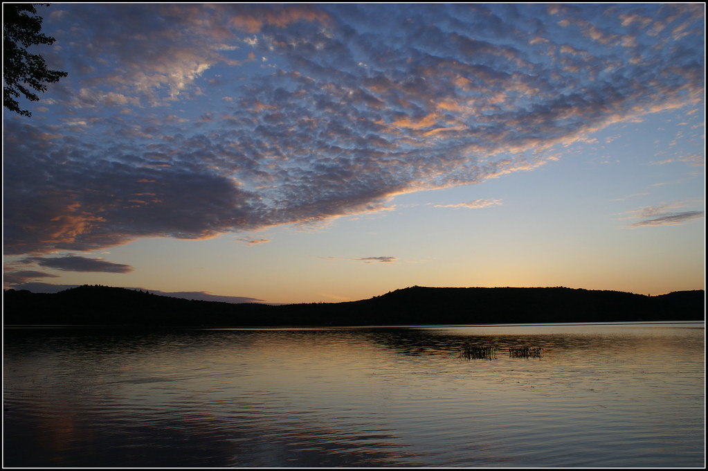 Lac Cayamant Sunset David Flickr