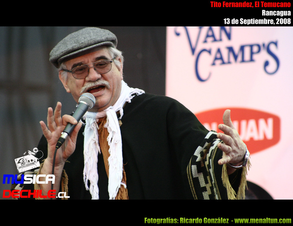 Tito Fernandez Tito Fernandez, El Temucano en una presenta… Flickr