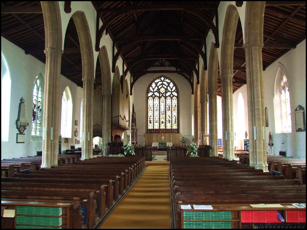 looking east St Nicholas, North Walsham, Norfolk Simon Knott Flickr