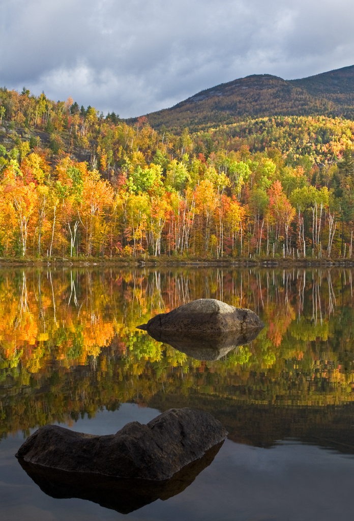 Adirondack Autumn Round Pond, near Keene Valley, NY. A bre… Flickr