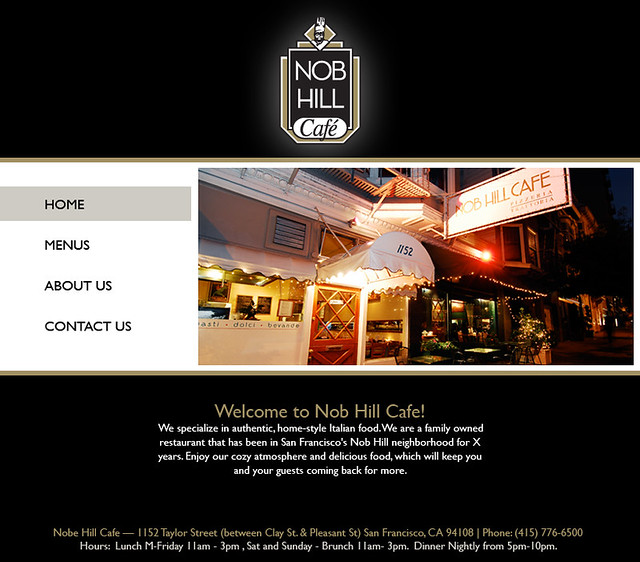 Nob Hill Cafe Homepage DynaMedia San Francisco Flickr
