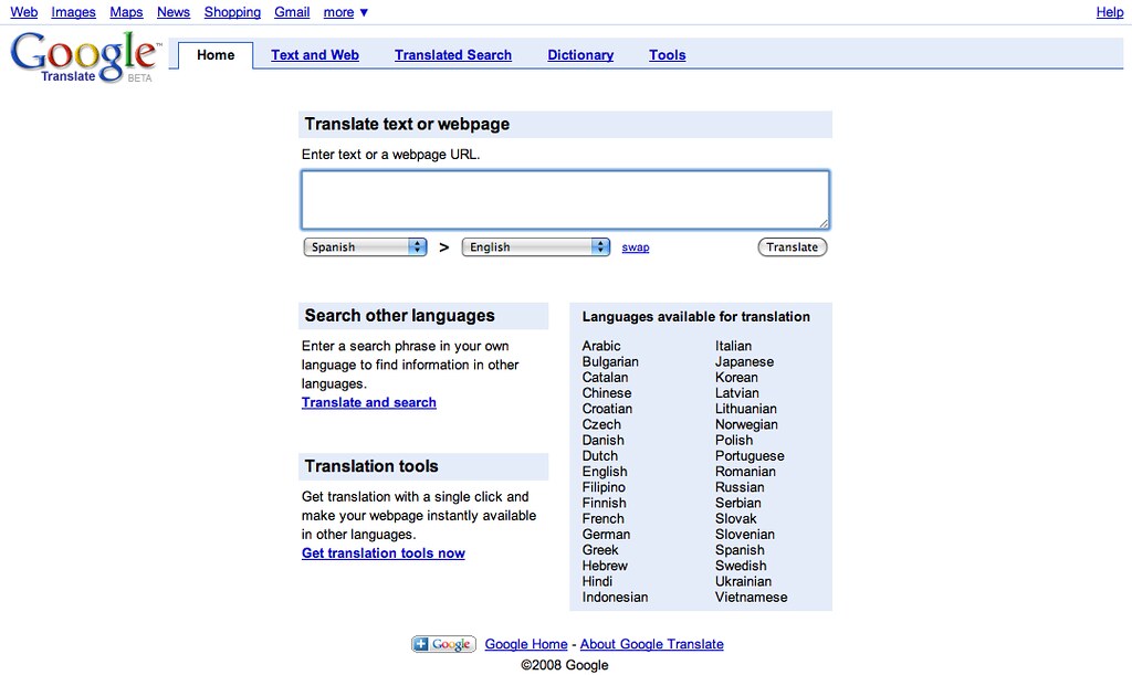 Google Translate Chris Messina Flickr