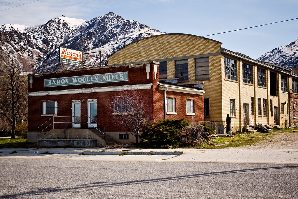 baron woolen mills Brigham City, Utah Sam Scholes Flickr