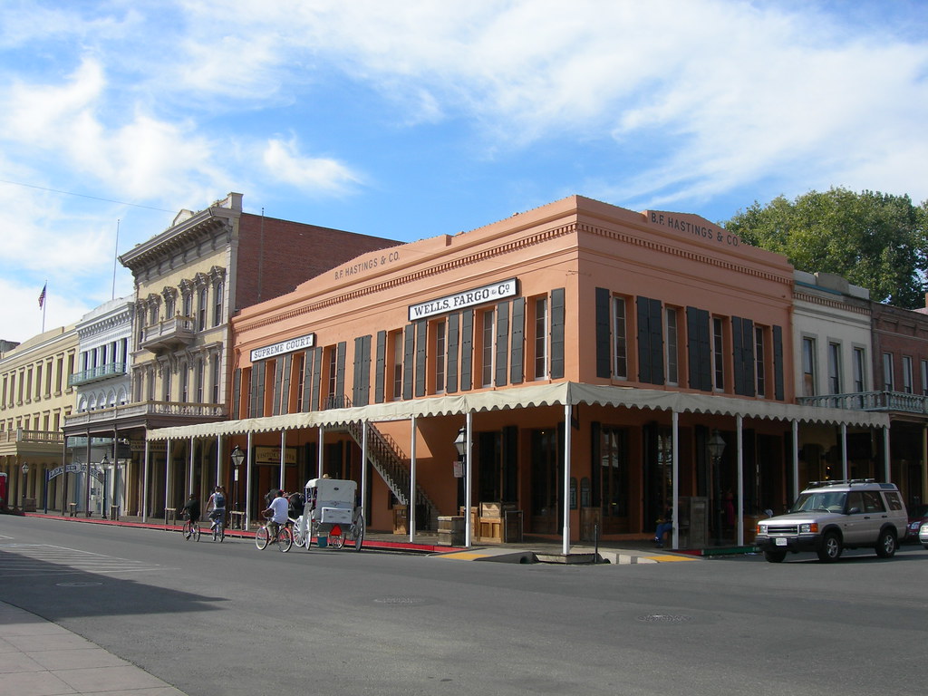 BF Hastings Bank Building Located in the Old Sacramento Hi… Flickr