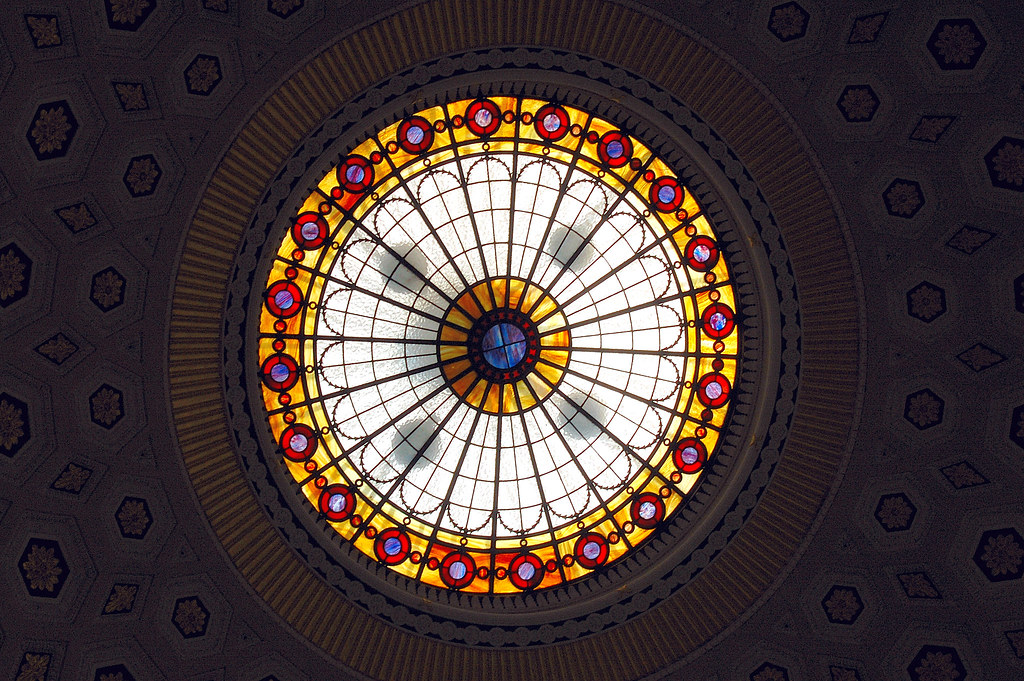 Whitefriars Dublin stained glass This is a stained glass s… Flickr