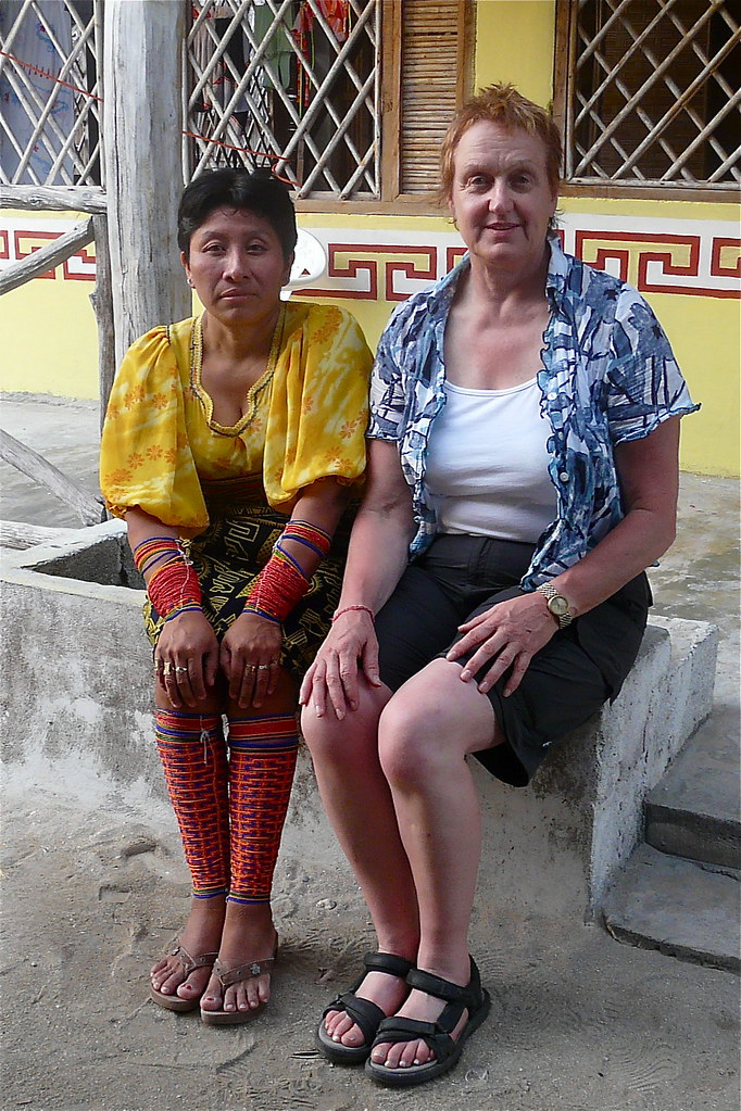 Panama San Blas Eilandje Wichub Wala en de Kuna Indianen… Rita