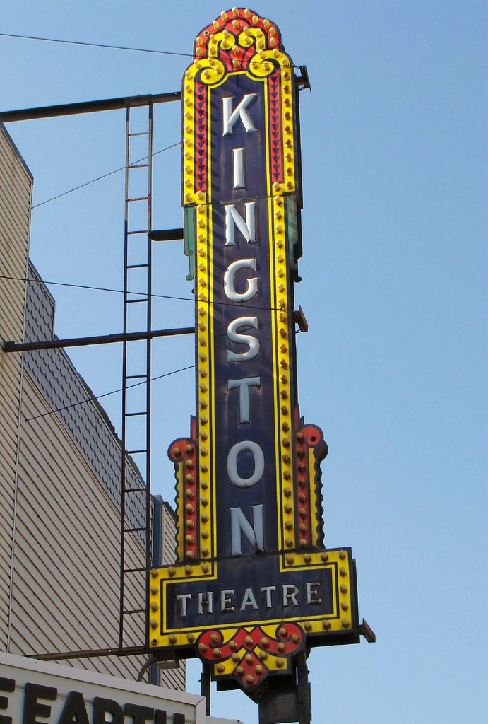 MI, CheboyganU.S. 27(Old) Kingston Theater Sign Alan C of Marion,IN