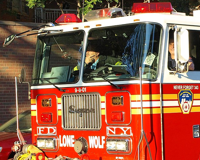 E319e FDNY "The Lone Wolf" Engine 319, Queens, New York City - a photo