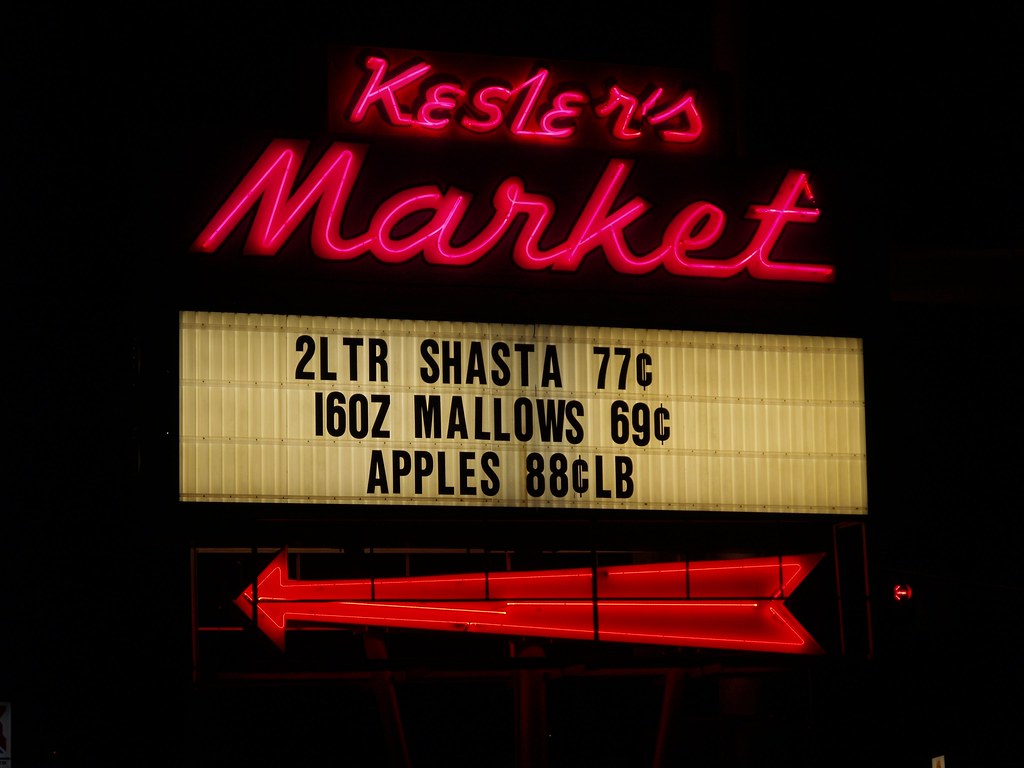 Kesler's Market (Sign 2) Blackfoot, Idaho Phydeaux460 Flickr
