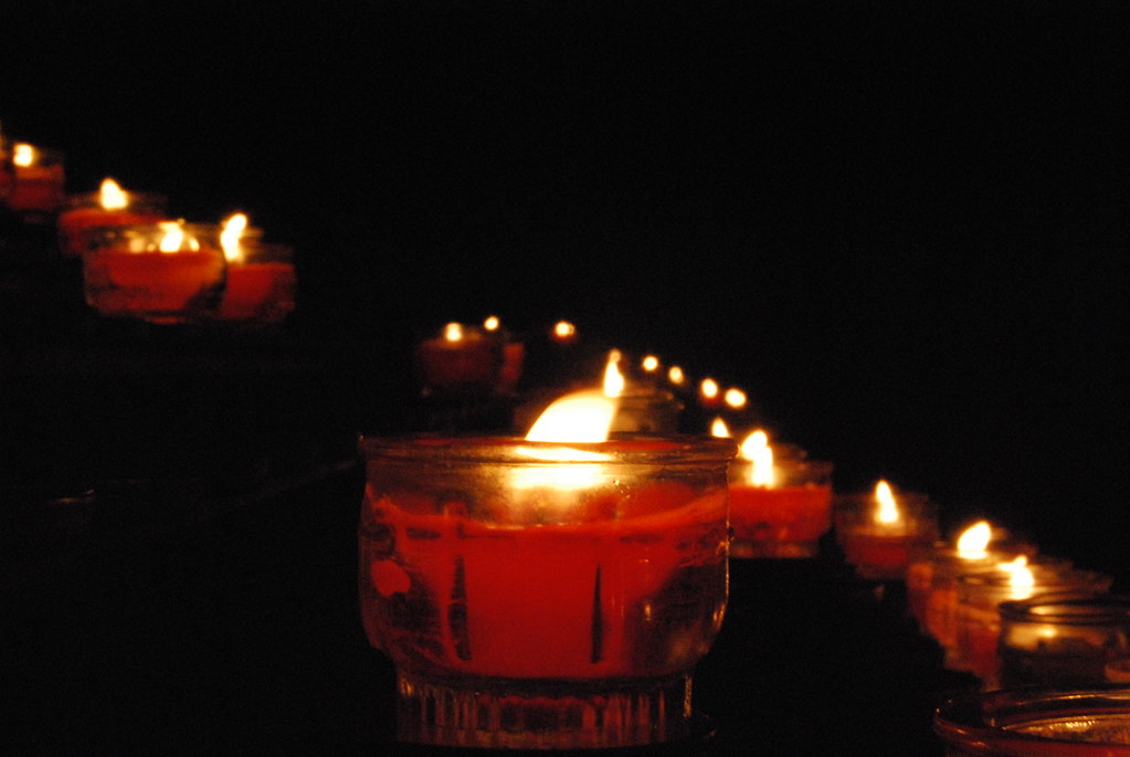 Hope light a candle, say a prayer the Dom, Salzburg Au… Flickr