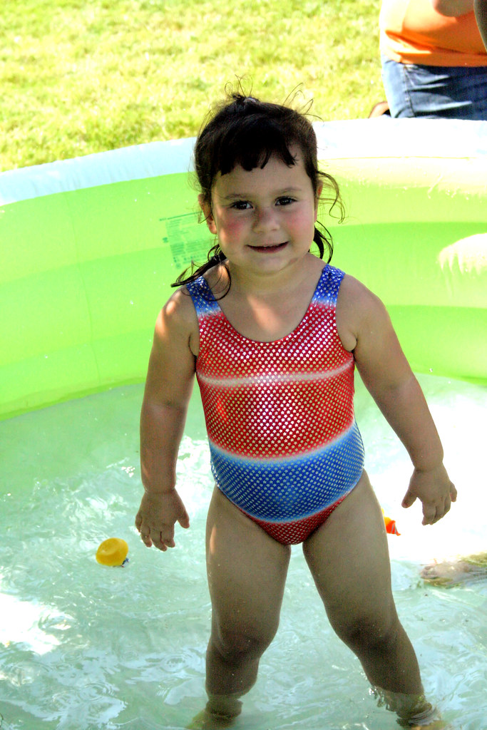 Josie in the pool Nicole Cleghorn Flickr